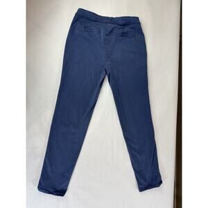 Lila Ryan Women's Straight Steel Blue Pants Preppy Career Work Size 6